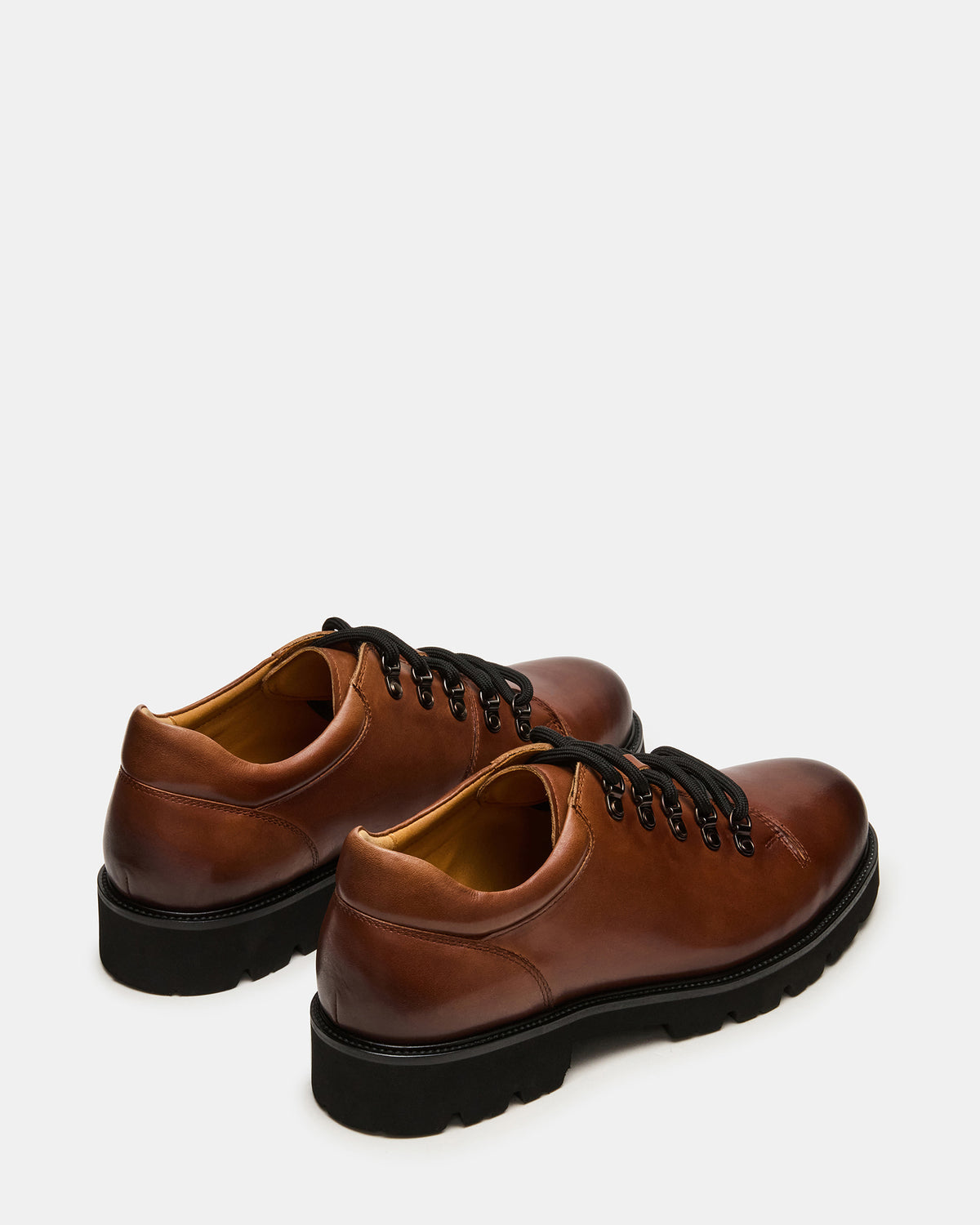 TURBO Dark Tan Lace-Up Dress Shoe | Steve Madden