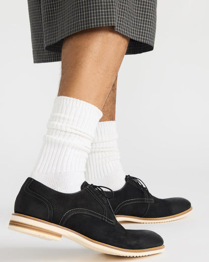 ALVAREZ Black Nubuck Lace-Up Men's Dress Shoe | Steve Madden