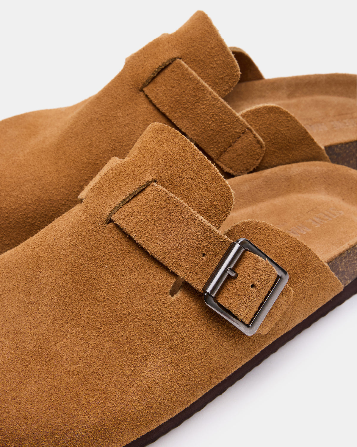 WILDERR Chestnut Suede Slip-On Men's Casual Clog | Steve Madden