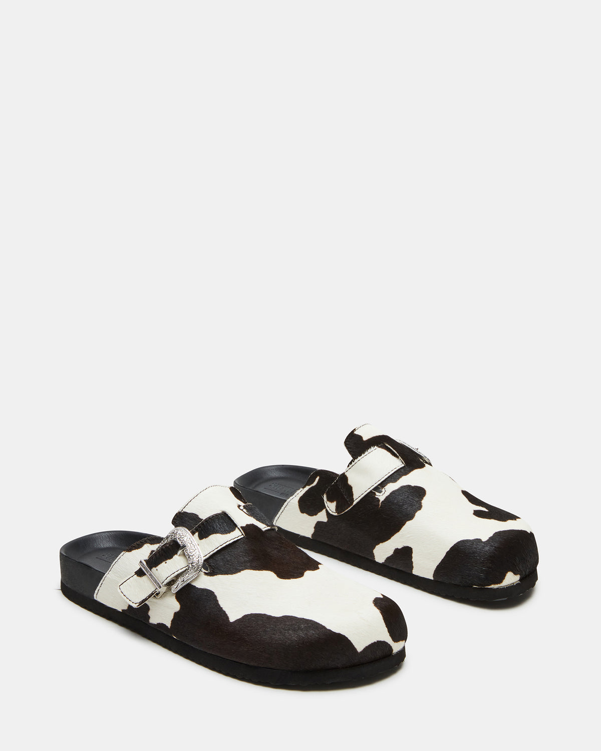 WOOLY Black Multi Slip-On Men's Casual Clog | Steve Madden