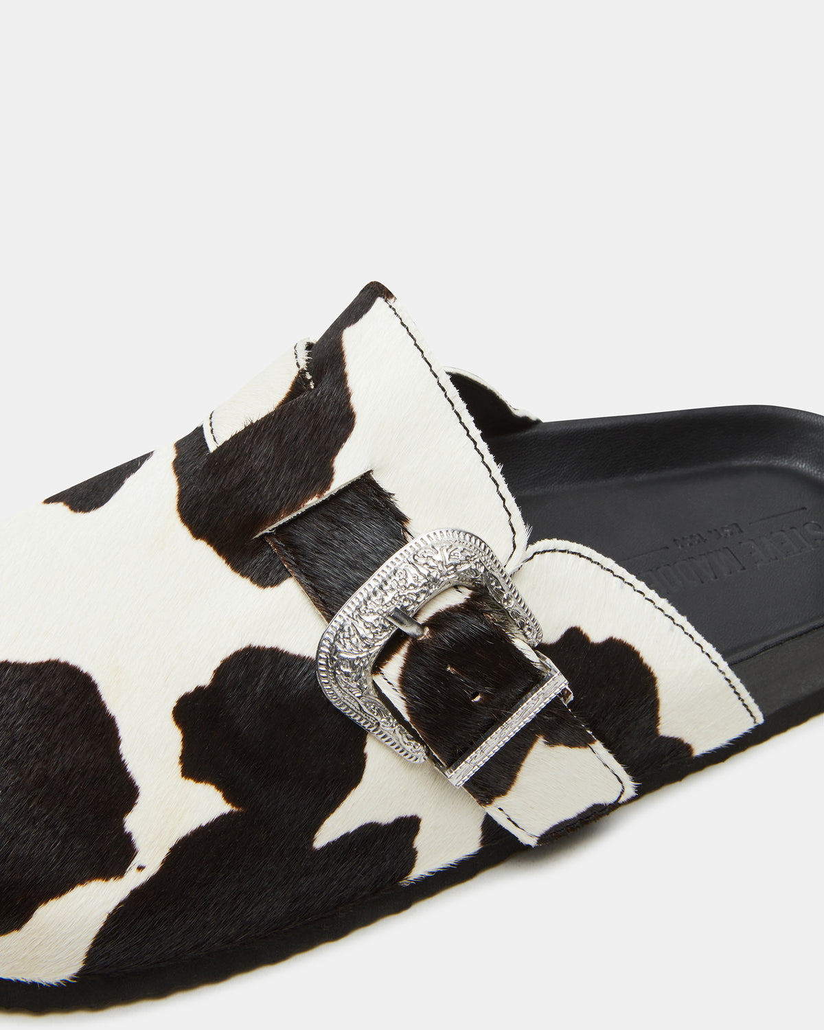 WOOLY Black Multi Slip-On Men's Casual Clog | Steve Madden