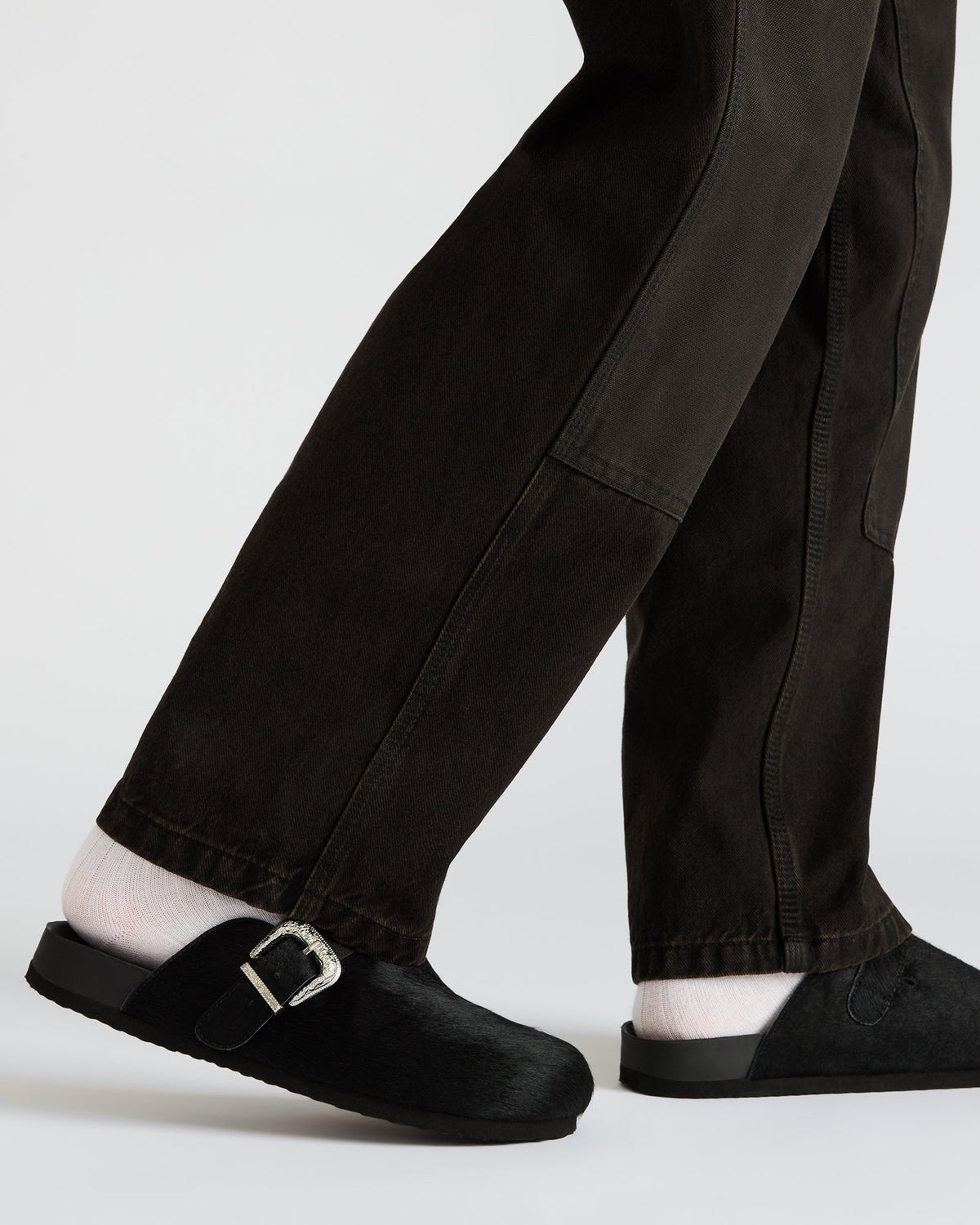 WOOLY Black Slip-On Men's Casual Clog | Steve Madden