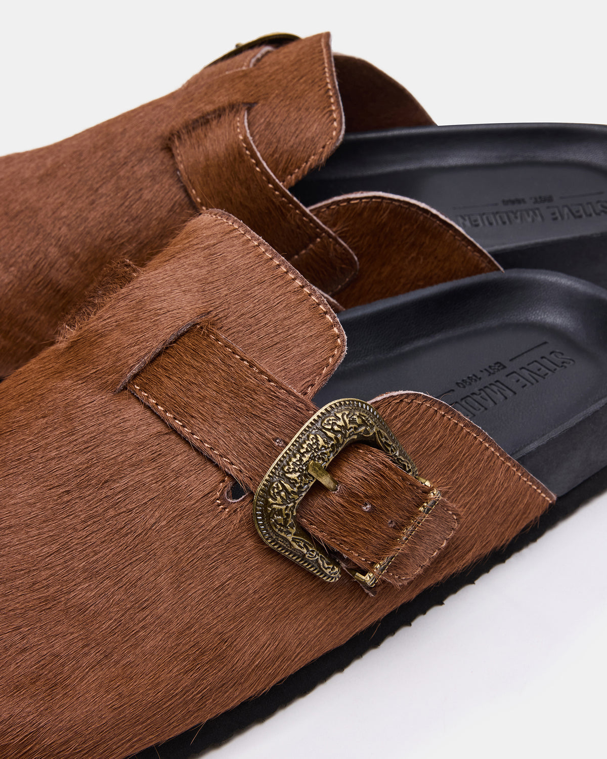 WOOLY Chestnut Slip-On Men's Casual Clog | Steve Madden