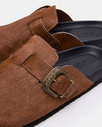 WOOLY Chestnut Slip-On Men's Casual Clog | Steve Madden
