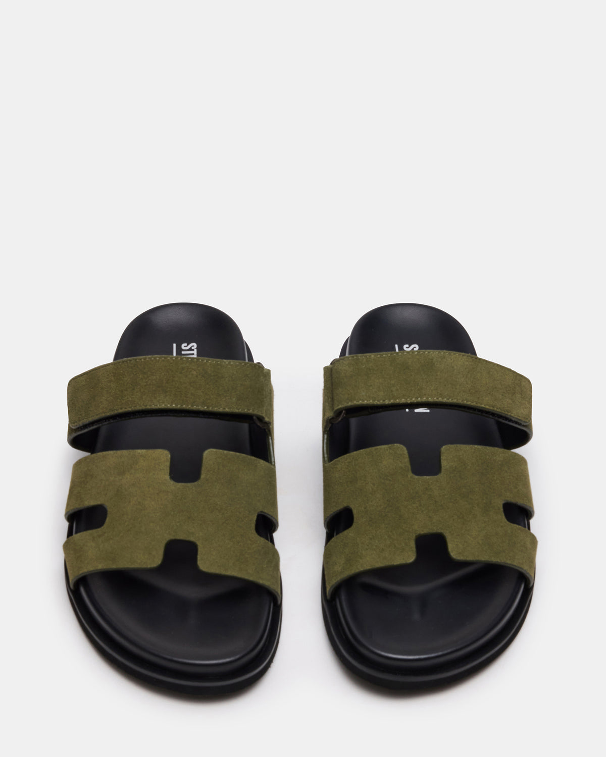 MAIVEN Green Suede Fisherman Men's Sandal | Steve Madden
