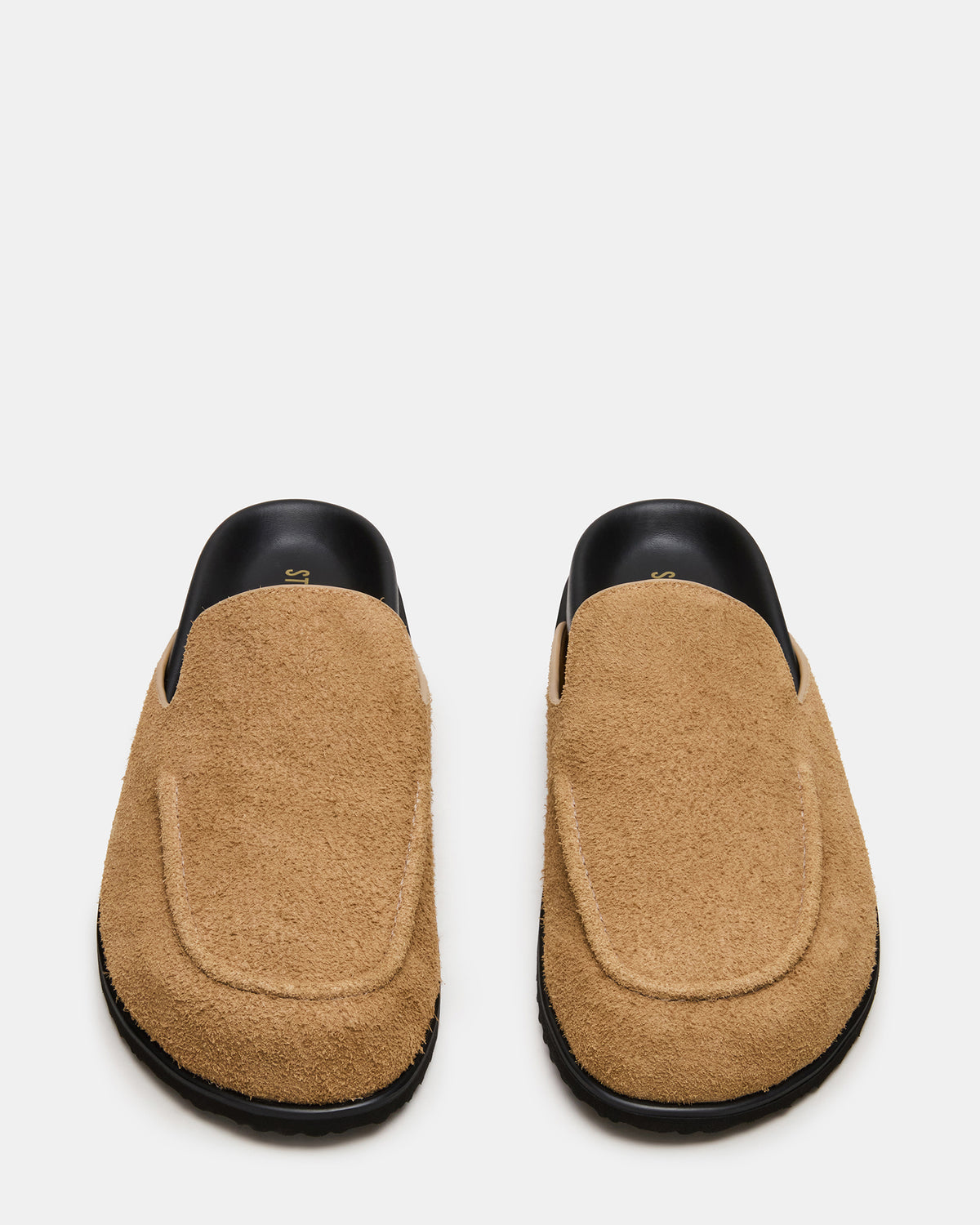 LUCIO Tan Suede Slip-On Men's Casual Clog | Steve Madden