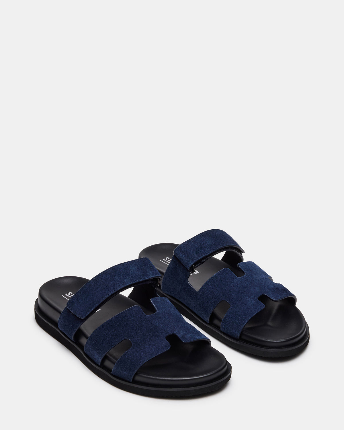 MAIVEN Navy Suede Fisherman Men's Sandal | Steve Madden