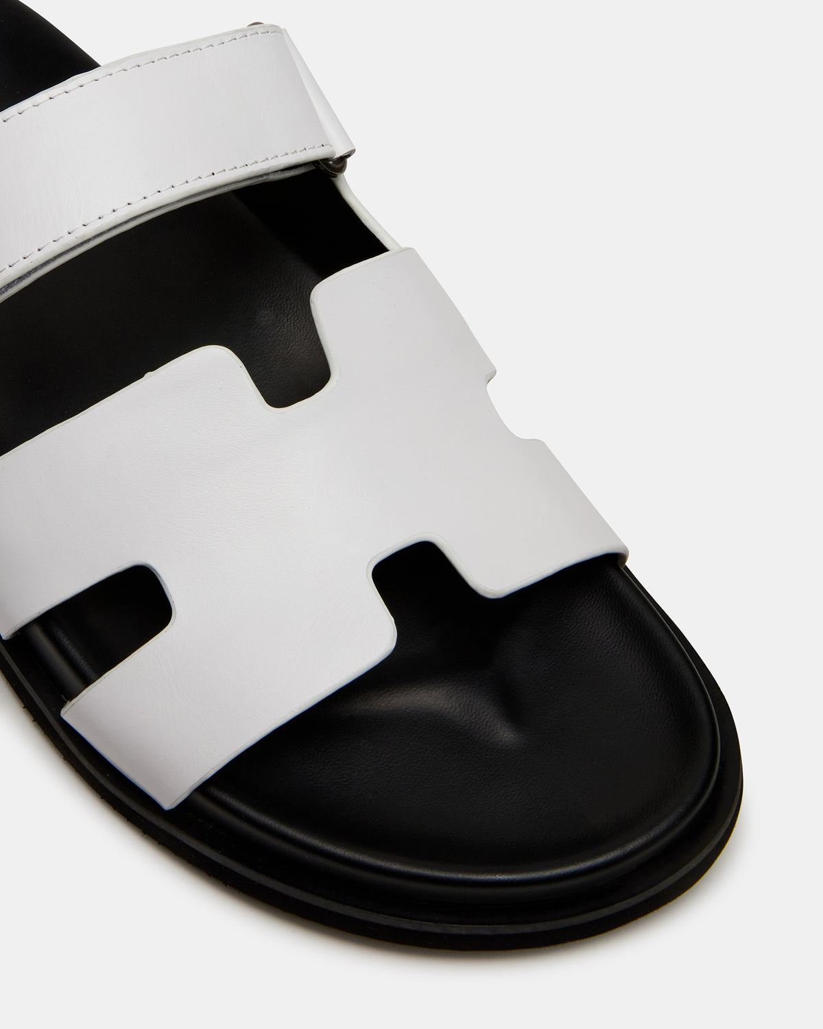MAIVEN White Fisherman Men's Sandal | Steve Madden