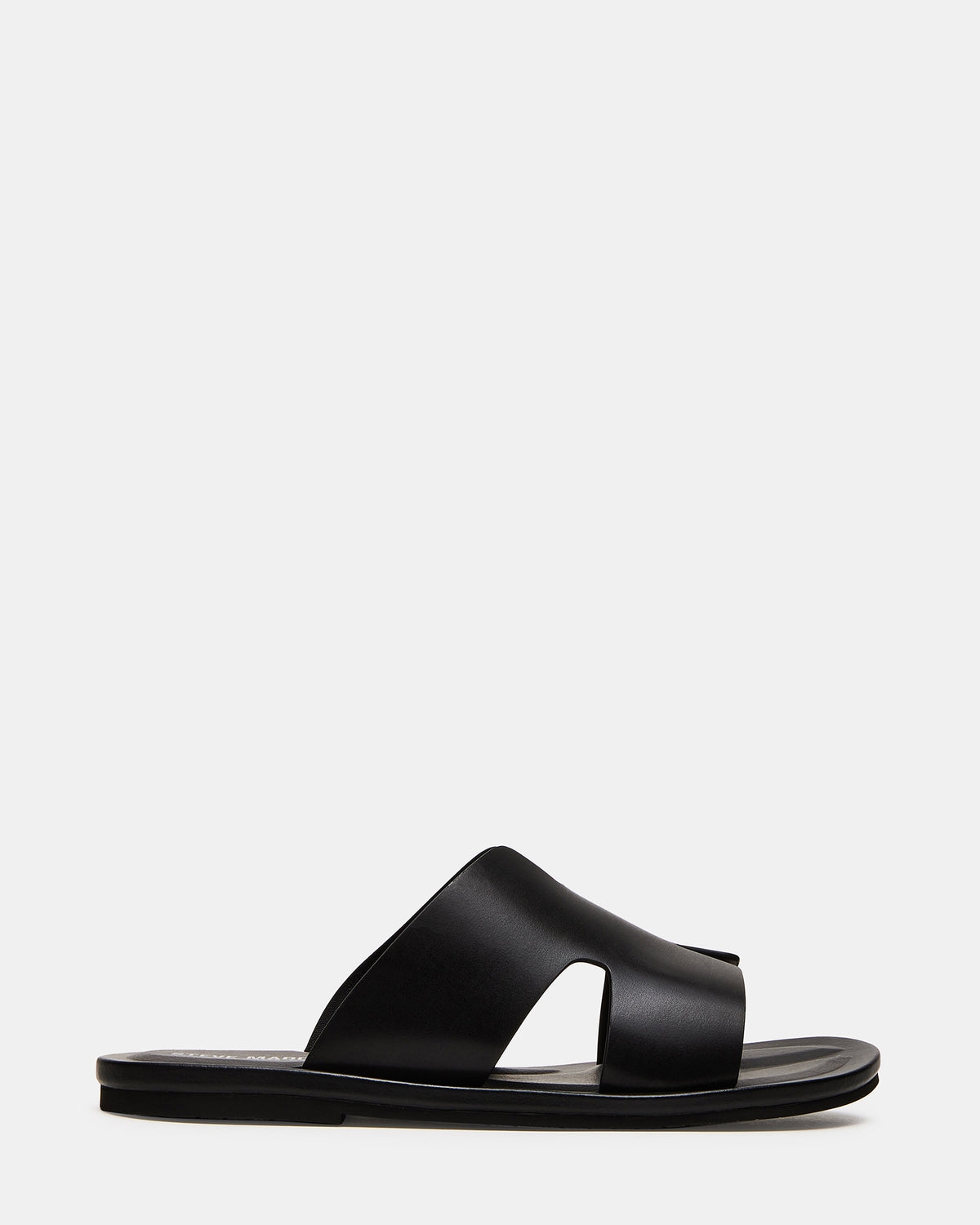 SPLASH Tan Leather Men's Flat Slip-On Sandal | Steve Madden