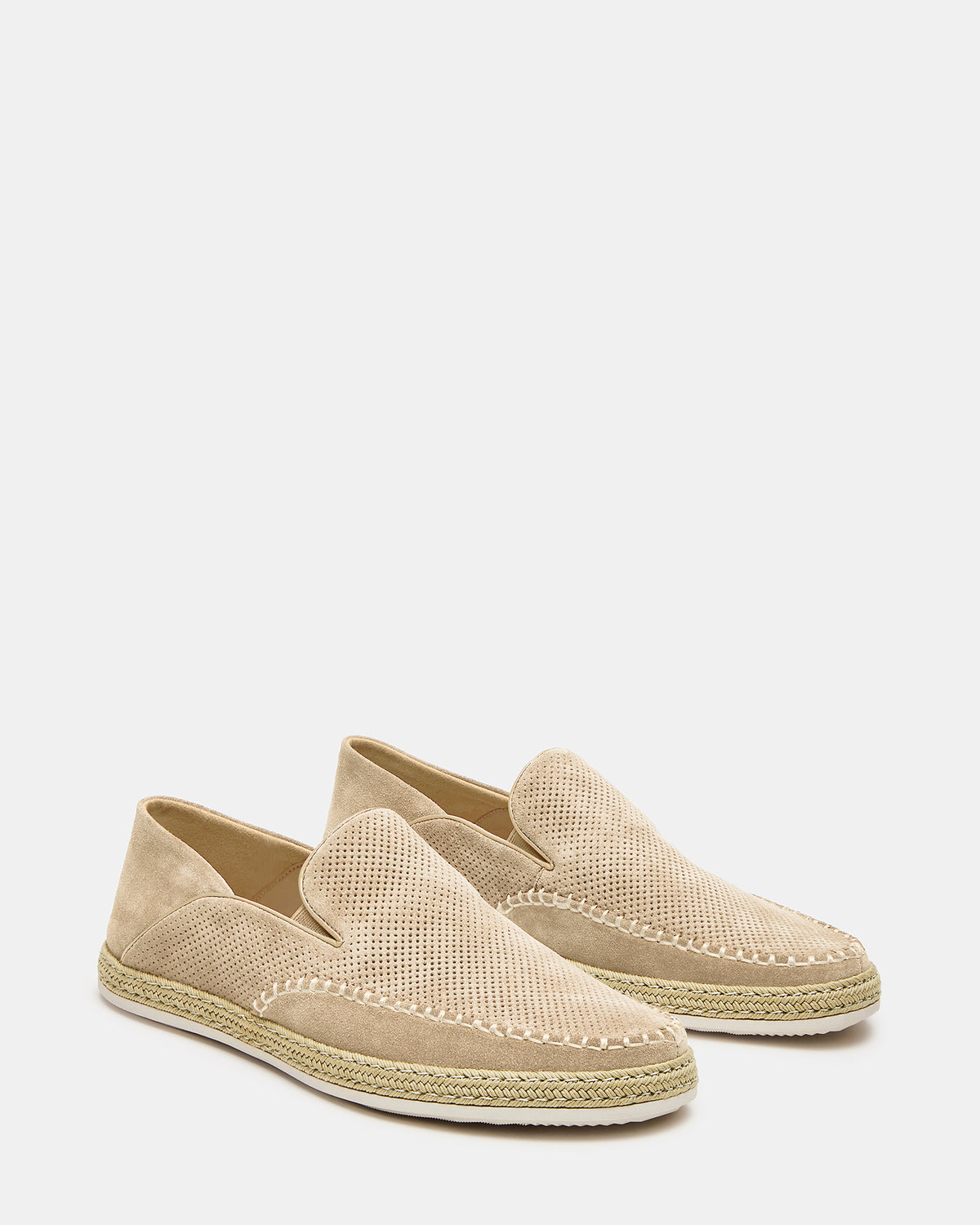 CAYDENN Off-White Slip-On Espadrille Men's Casual Loafer | Steve Madden