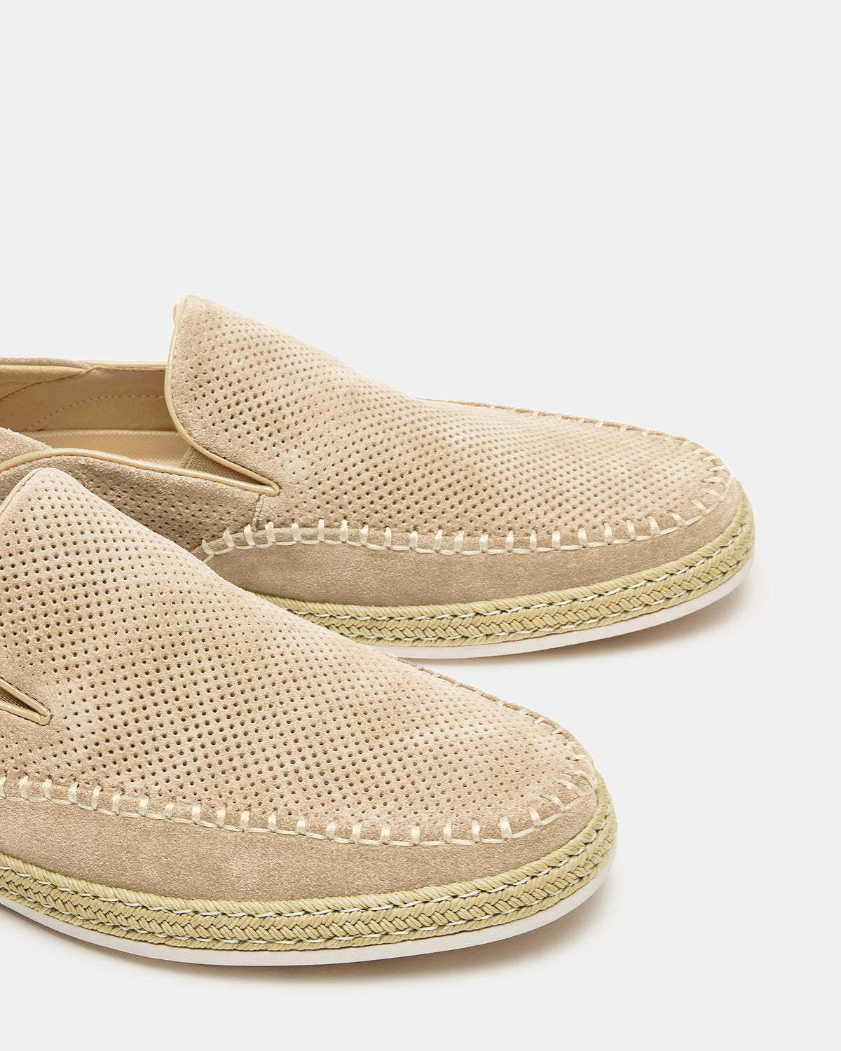 CAYDENN Off-White Slip-On Espadrille Men's Casual Loafer | Steve Madden