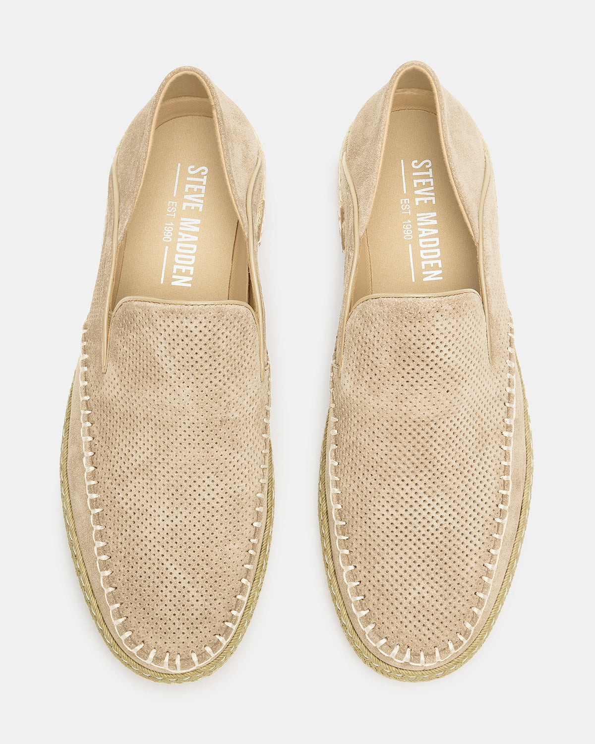 CAYDENN Off-White Slip-On Espadrille Men's Casual Loafer | Steve Madden