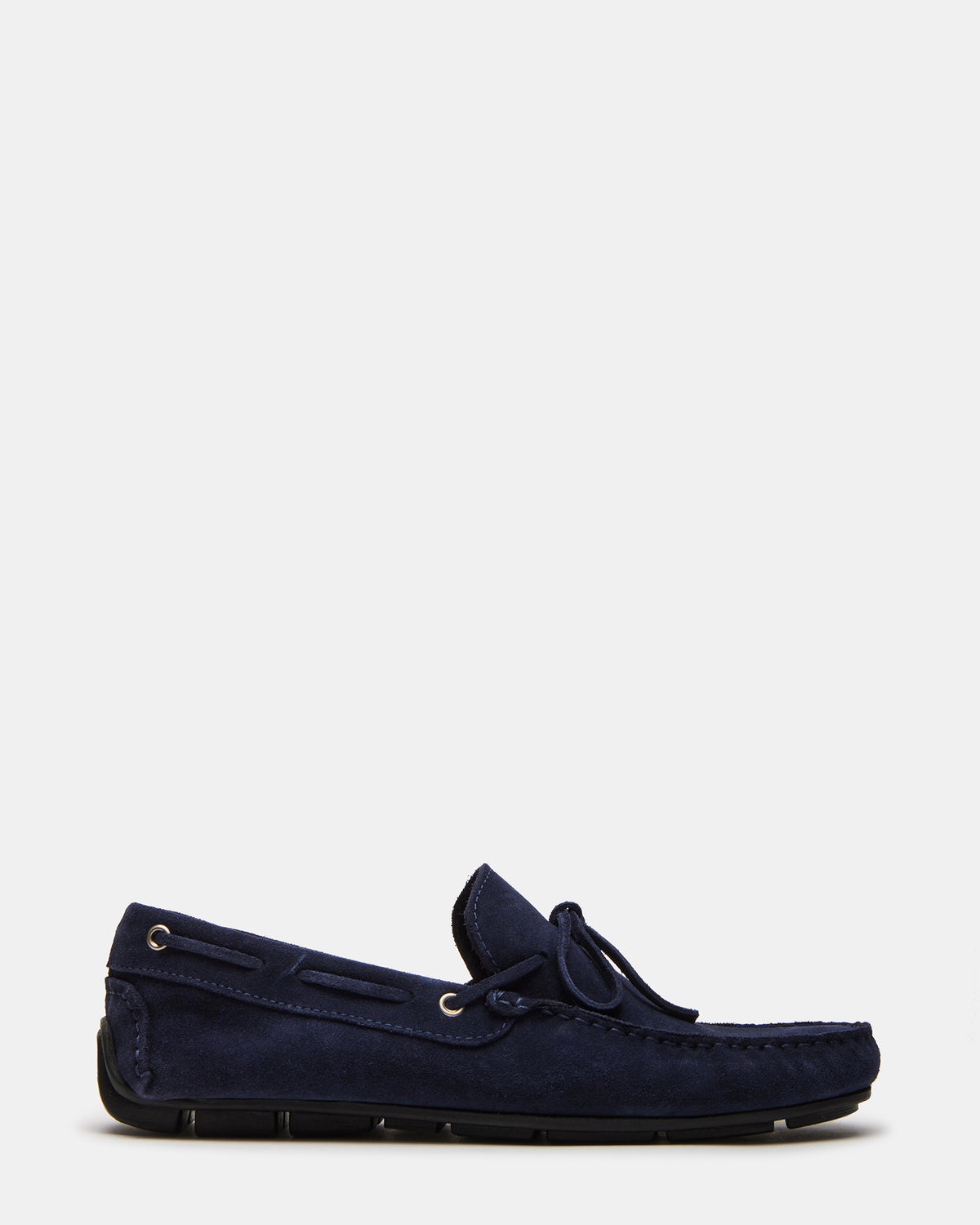 AMALFI Navy Suede Slip-On Men's Casual Loafer | Steve Madden