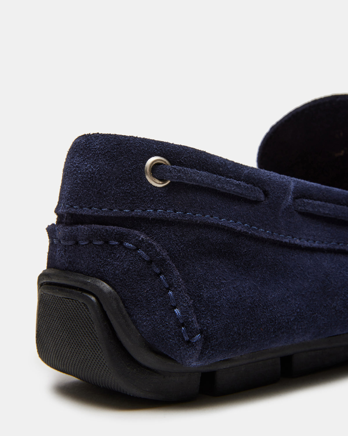 AMALFI Navy Suede Slip-On Men's Casual Loafer | Steve Madden