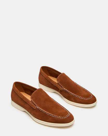 LINUX Cognac Slip-On Men's Casual | Steve Madden