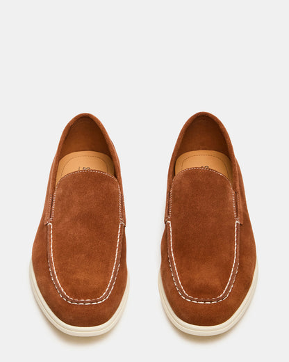 LINUX Cognac Slip-On Men's Casual | Steve Madden