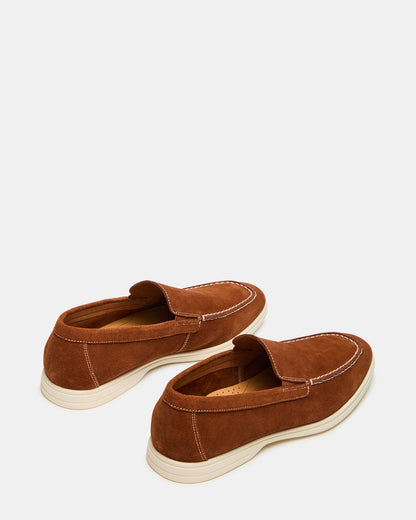 LINUX Cognac Slip-On Men's Casual | Steve Madden