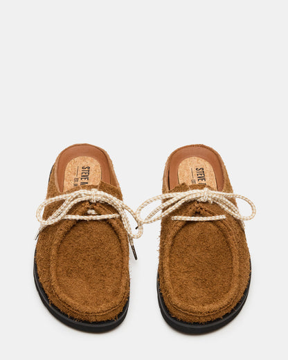 SAILOR Tan Slip-On Laces Footbed Men's Casual Shoe | Steve Madden