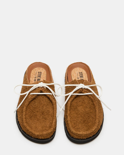 SAILOR Tan Slip-On Laces Footbed Men's Casual Shoe | Steve Madden