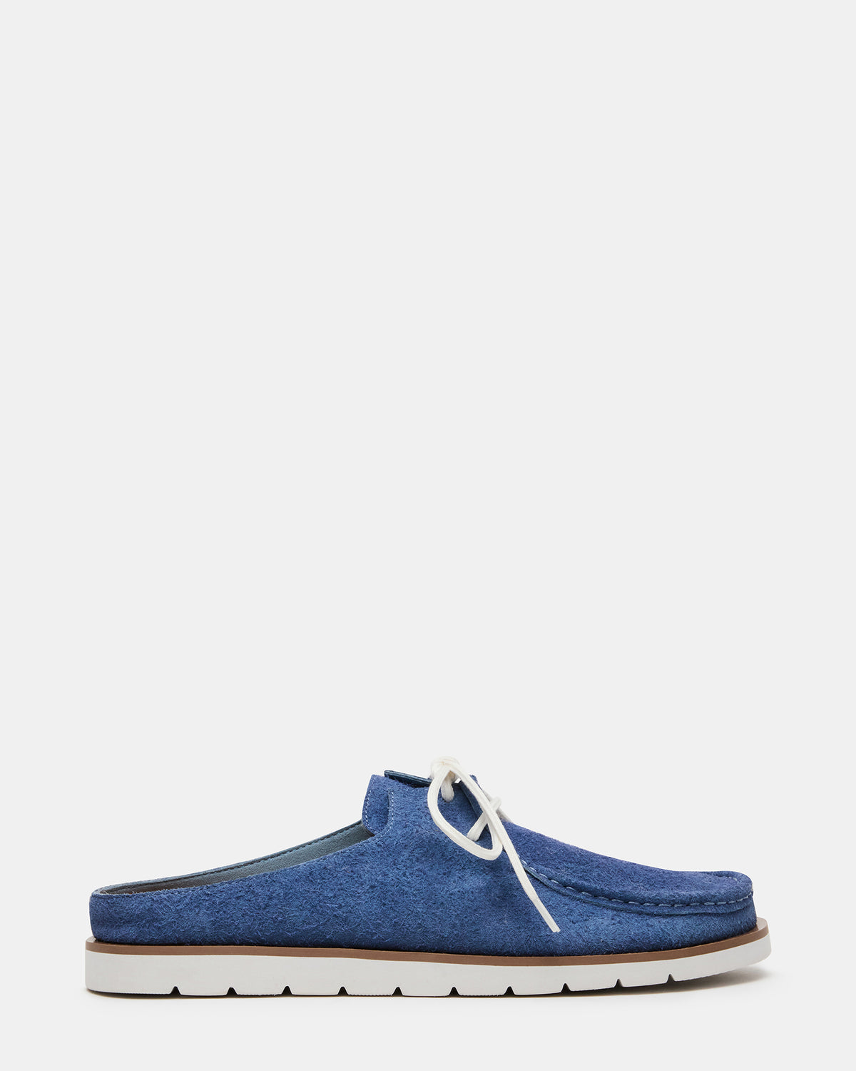 SAILOR Blue Slip-On Laces Footbed Men's Casual Shoe | Steve Madden