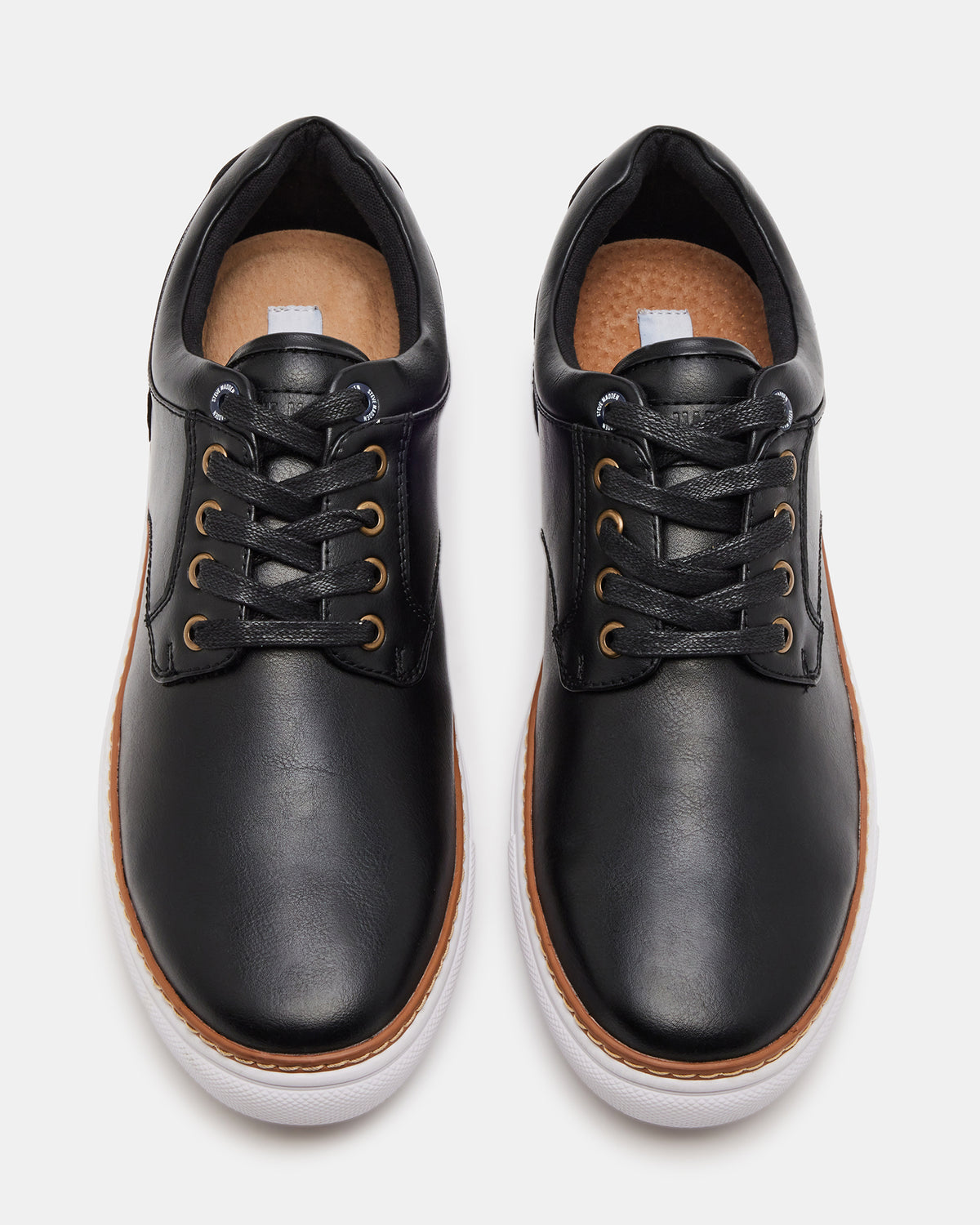 GUSS Black Low-Top Men's Casual Shoe | Steve Madden