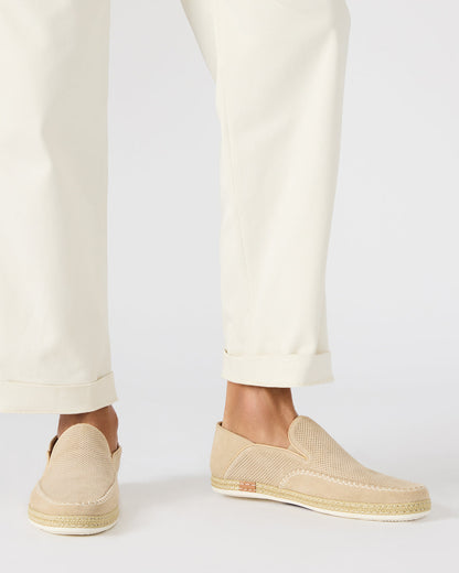 CAYDENN Tobacco Suede Slip-On Espadrille Men's Casual Loafer | Steve Madden