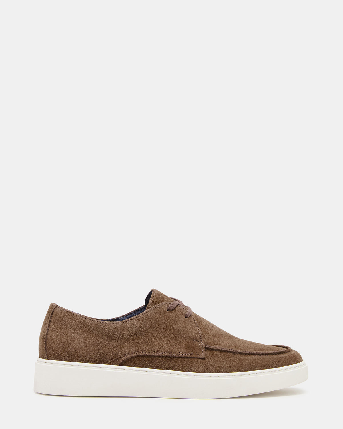 FRANKK Cognac Suede Lace-Up Men's Casual Shoe | Steve Madden