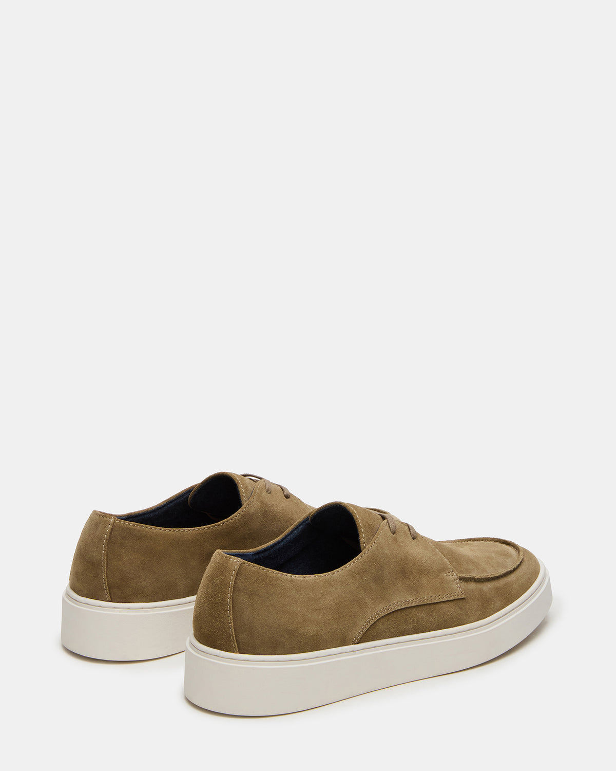 FRANKK Taupe Suede Lace-Up Men's Casual Shoe | Steve Madden