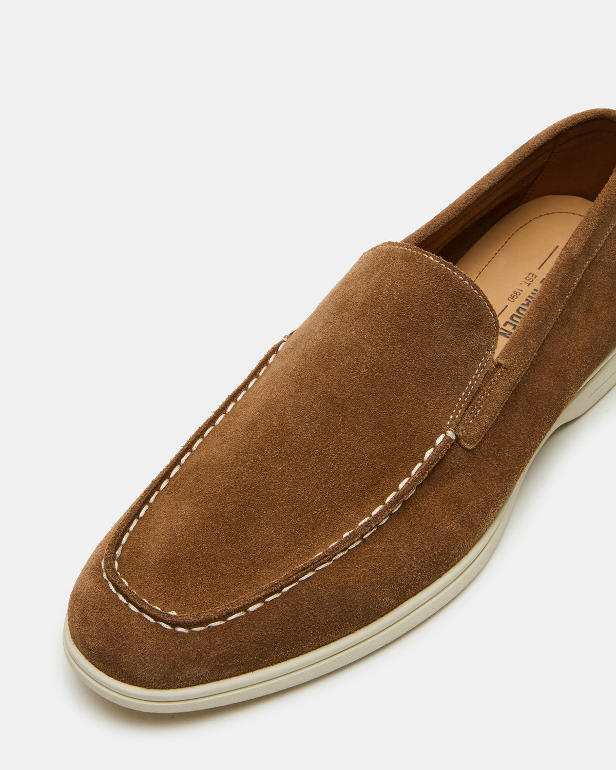 LINUX Chestnut Suede Slip-On Men's Casual | Steve Madden