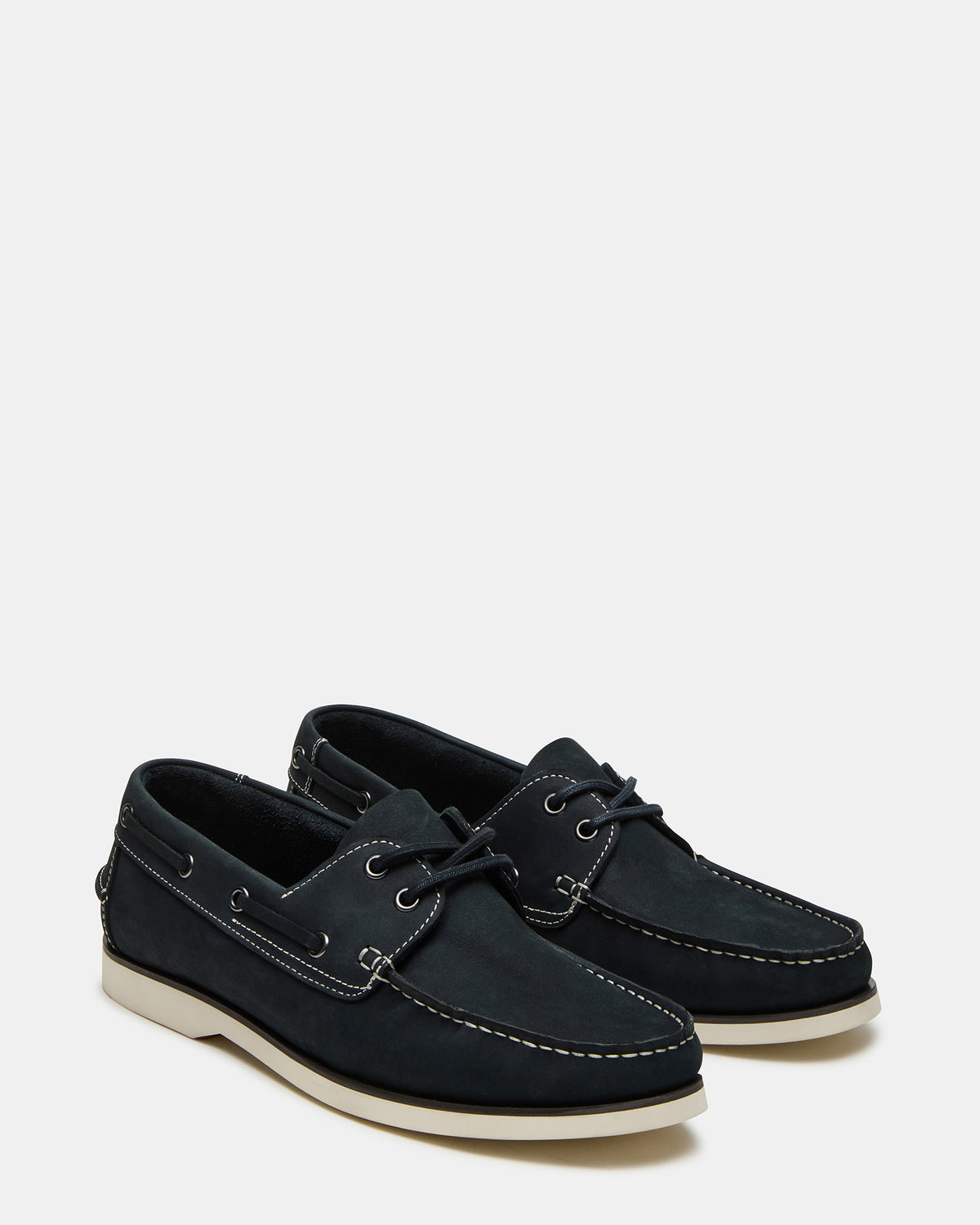 ZEPHYR Navy Slip-On Men's Boat Shoe Loafer | Steve Madden