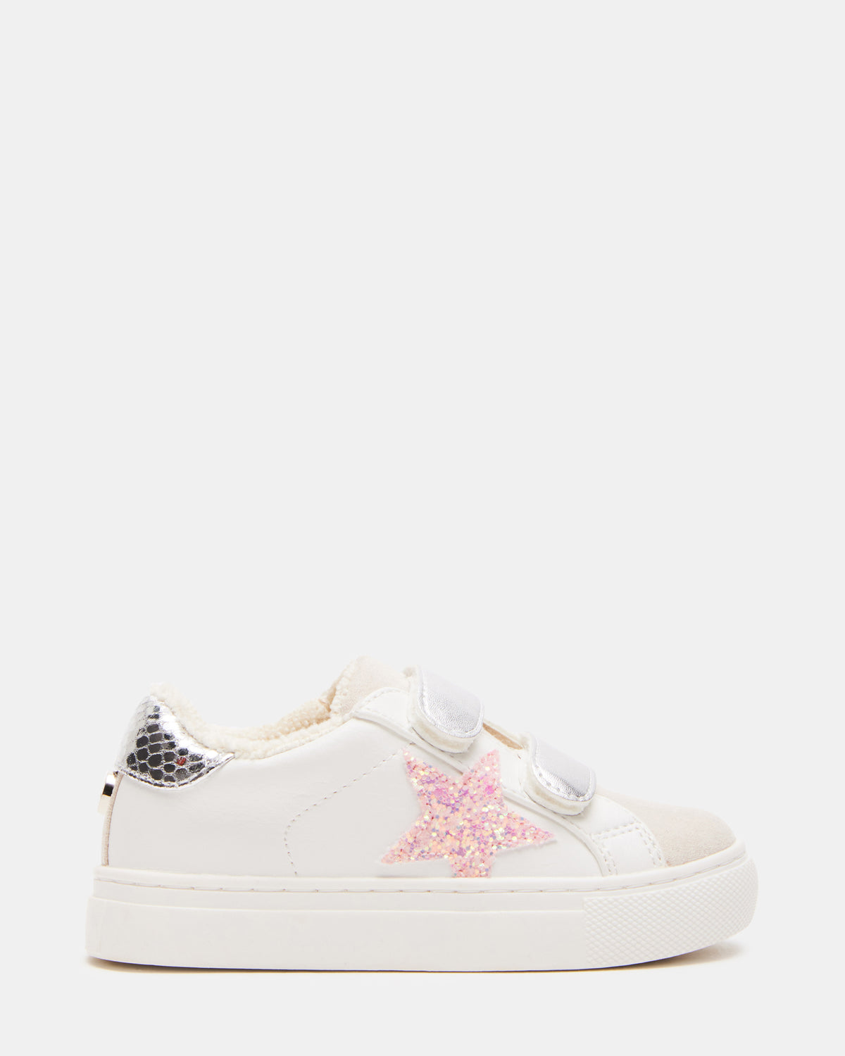 Toddlers' REZUME Denim Fabric Girls' Low-Top Sneaker | Steve Madden