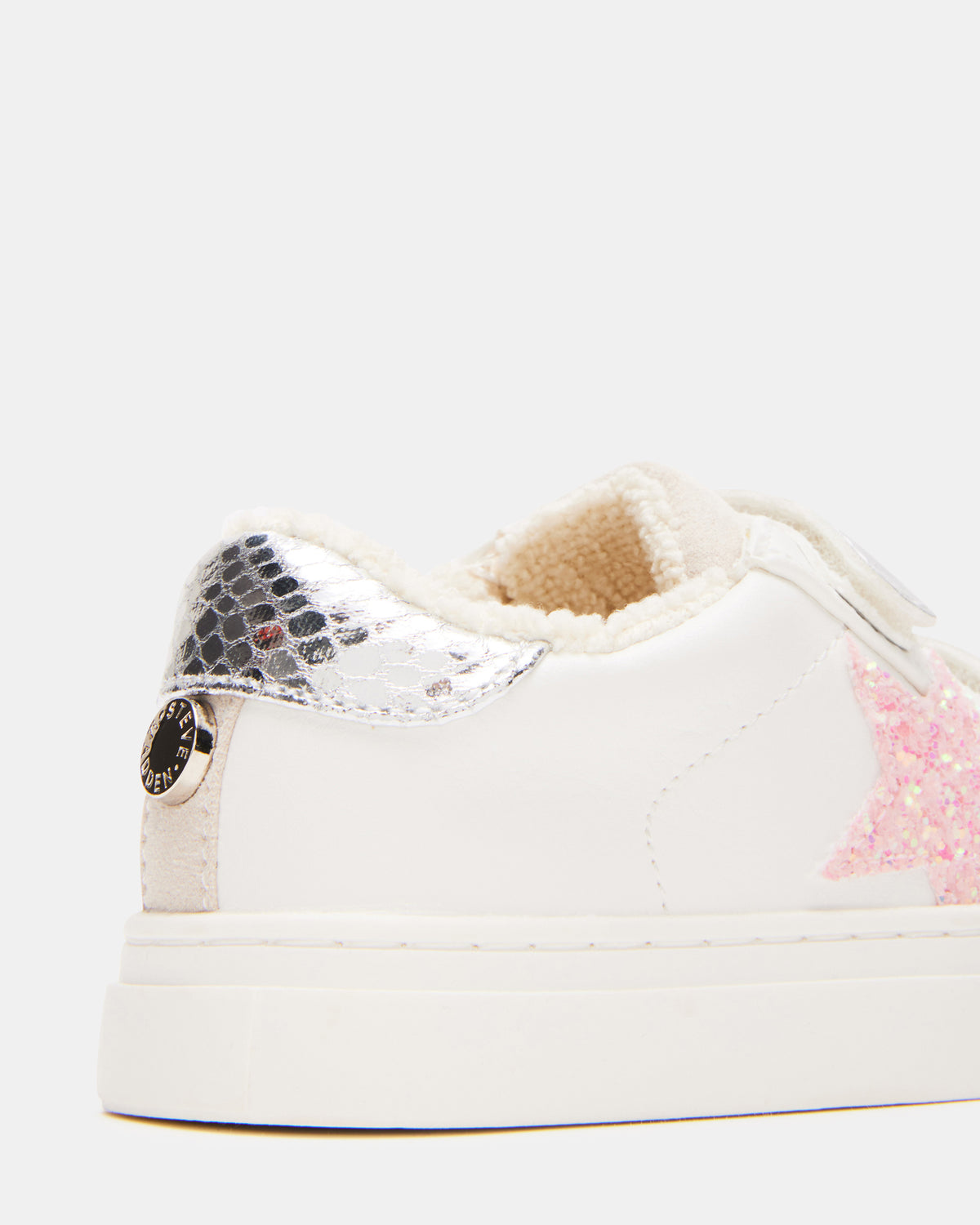 Toddlers' REZUME Denim Fabric Girls' Low-Top Sneaker | Steve Madden