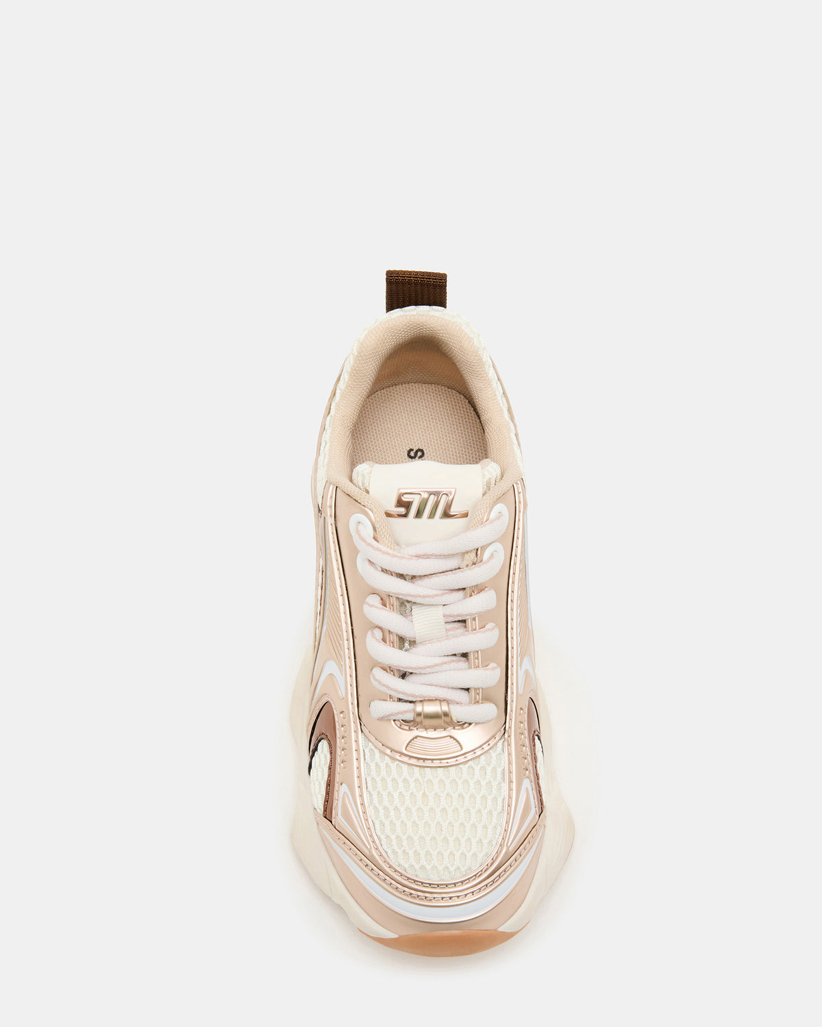 Kids' SPEDSTR Rose Gold Low-Top Lace-Up Girls' Sneaker | Steve Madden