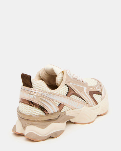 Kids' SPEDSTR Rose Gold Low-Top Lace-Up Girls' Sneaker | Steve Madden