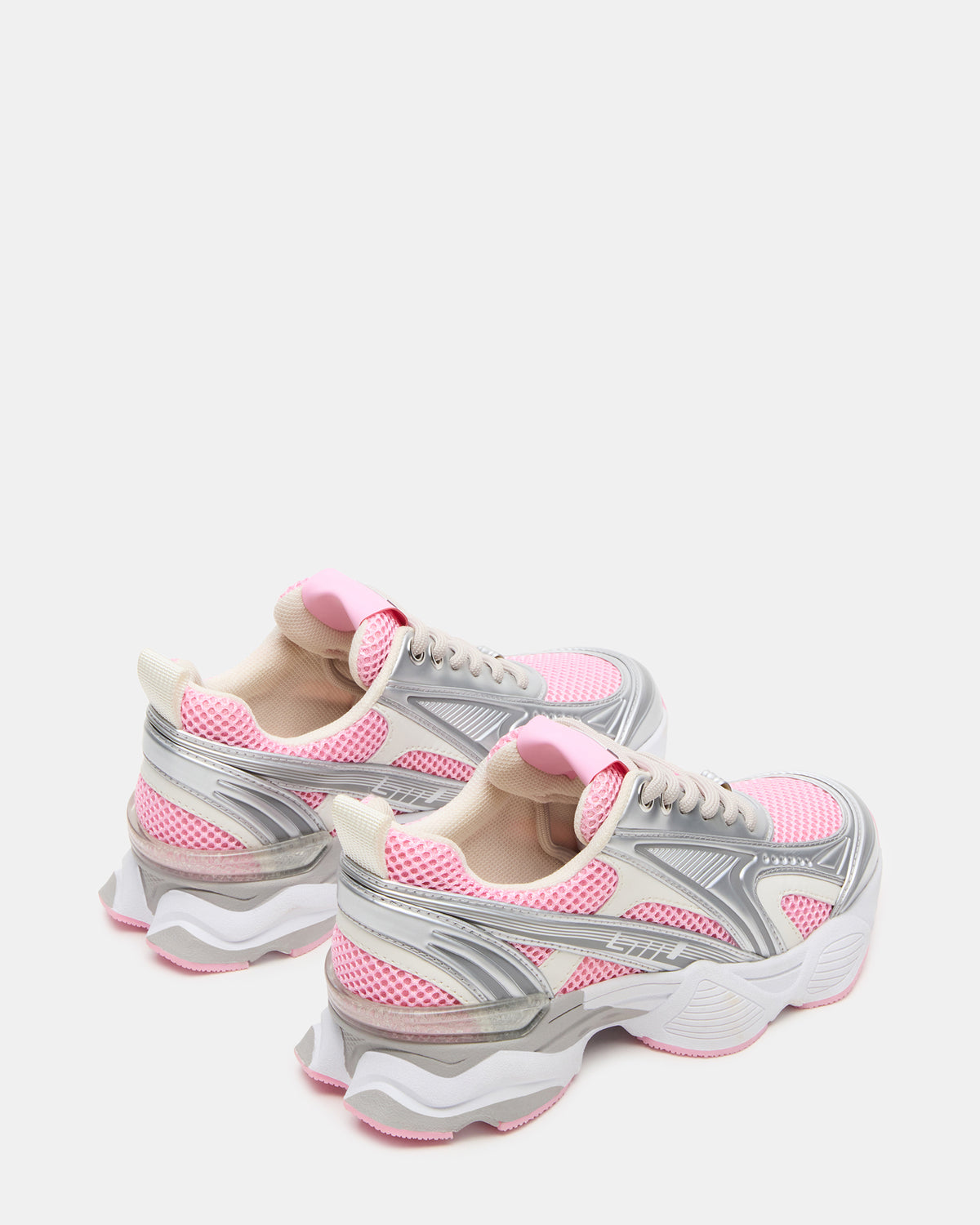 Kids' SPEDSTR Pink Low-Top Lace-Up Girls' Sneaker | Steve Madden