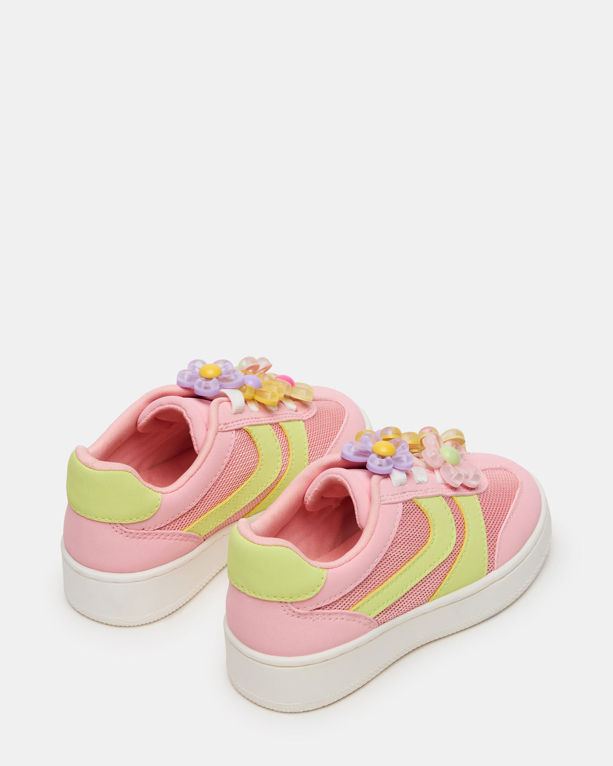 Toddlers' JERSEY Lime/Pink Low-Top Platform Girls' Sneaker | Steve Madden