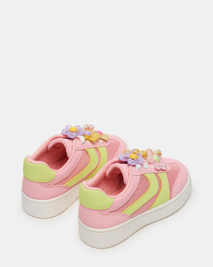 Toddlers' JERSEY Lime/Pink Low-Top Platform Girls' Sneaker | Steve Madden
