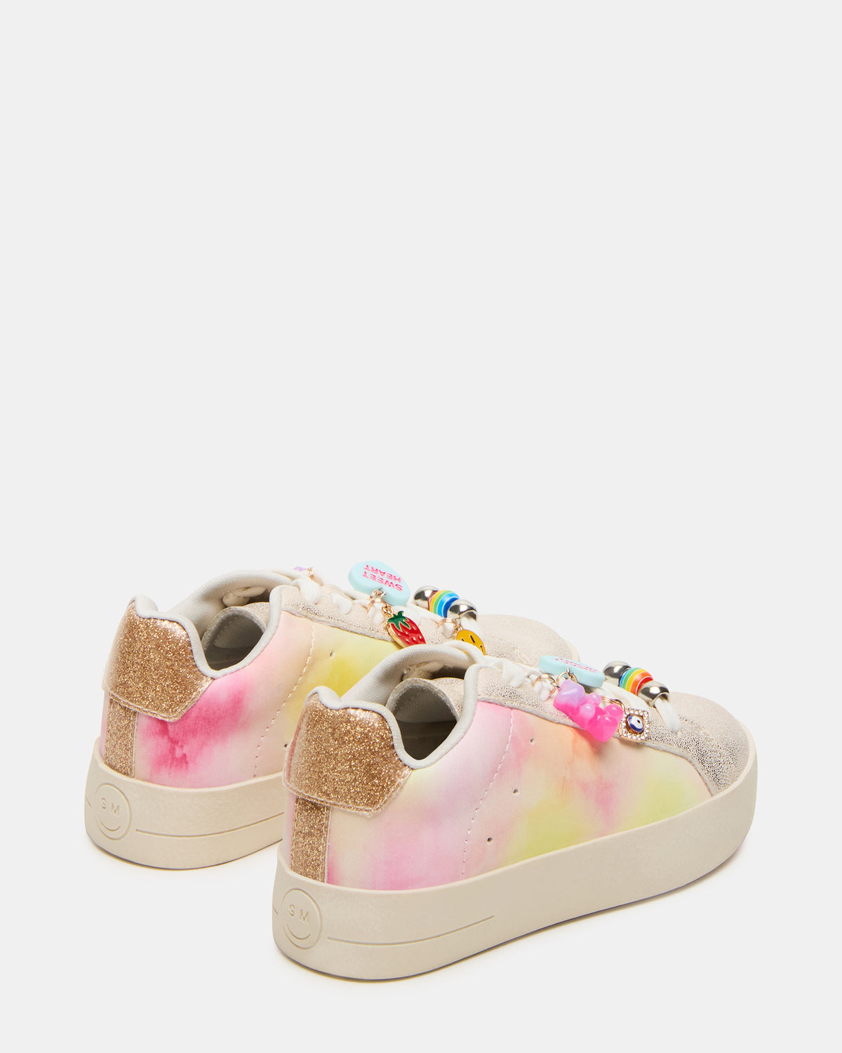 Toddlers' POET Pastel Multi Girls' Low-Top Lace-Up Sneaker | Steve Madden