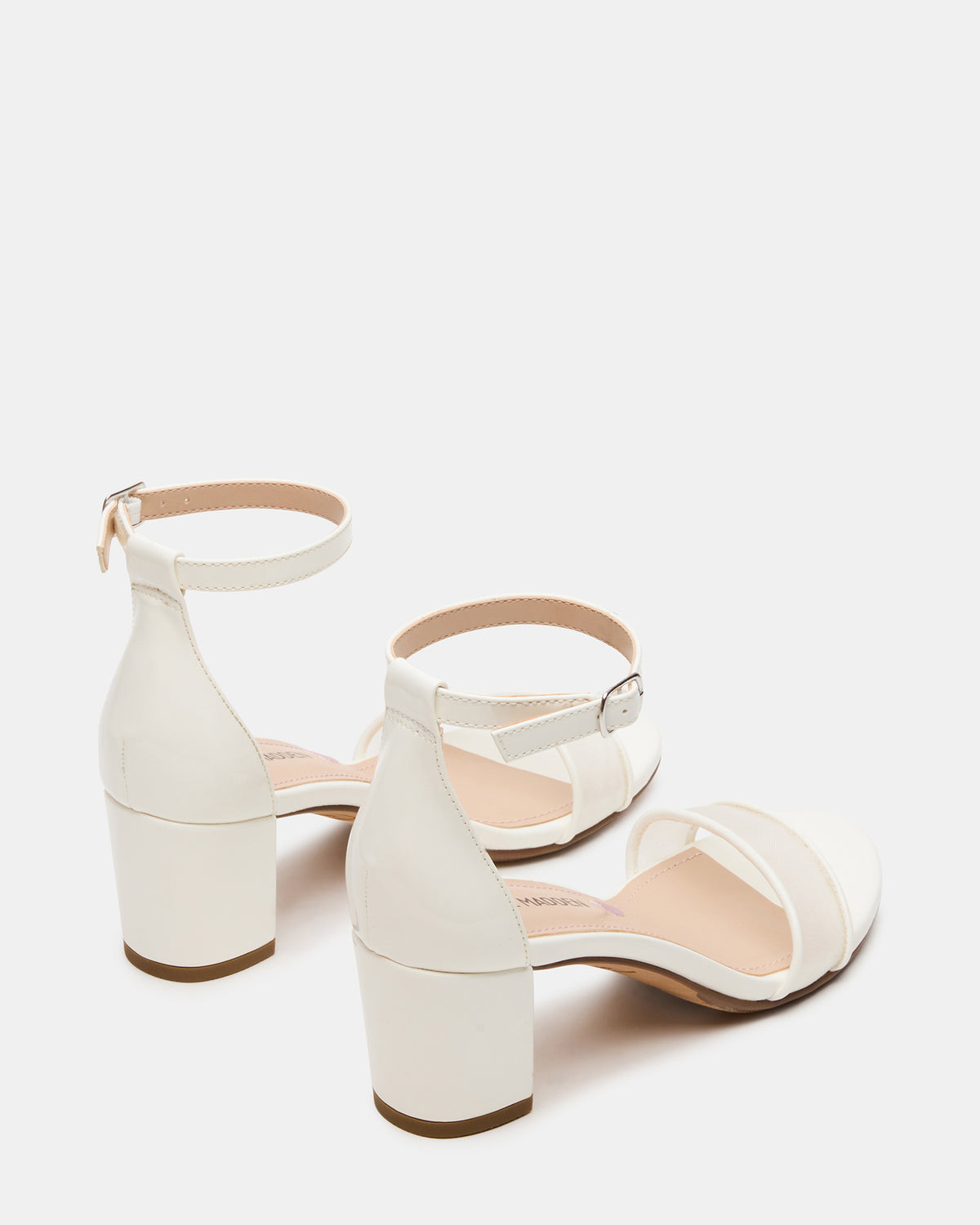 Kids' CARRSON Mesh White Girls' Dress Heel | Steve Madden