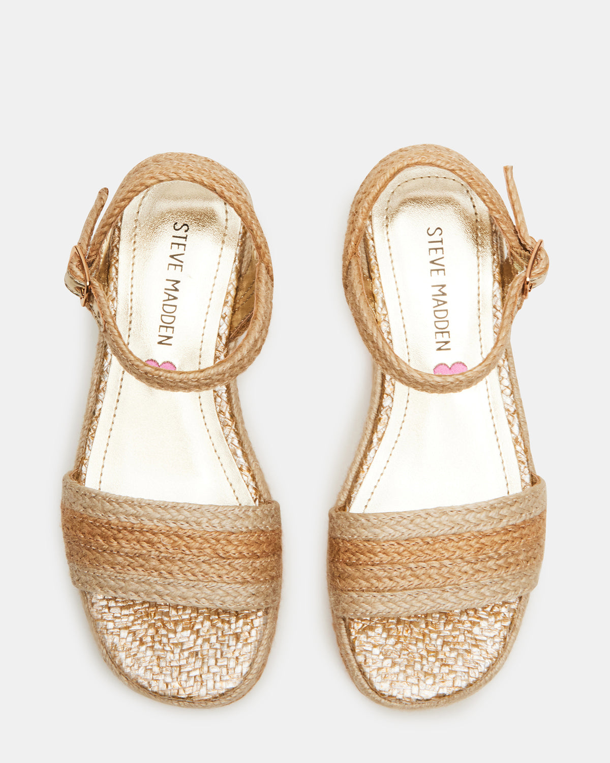 Kids' CLEO Natural Girls' Platform Wedge | Steve Madden