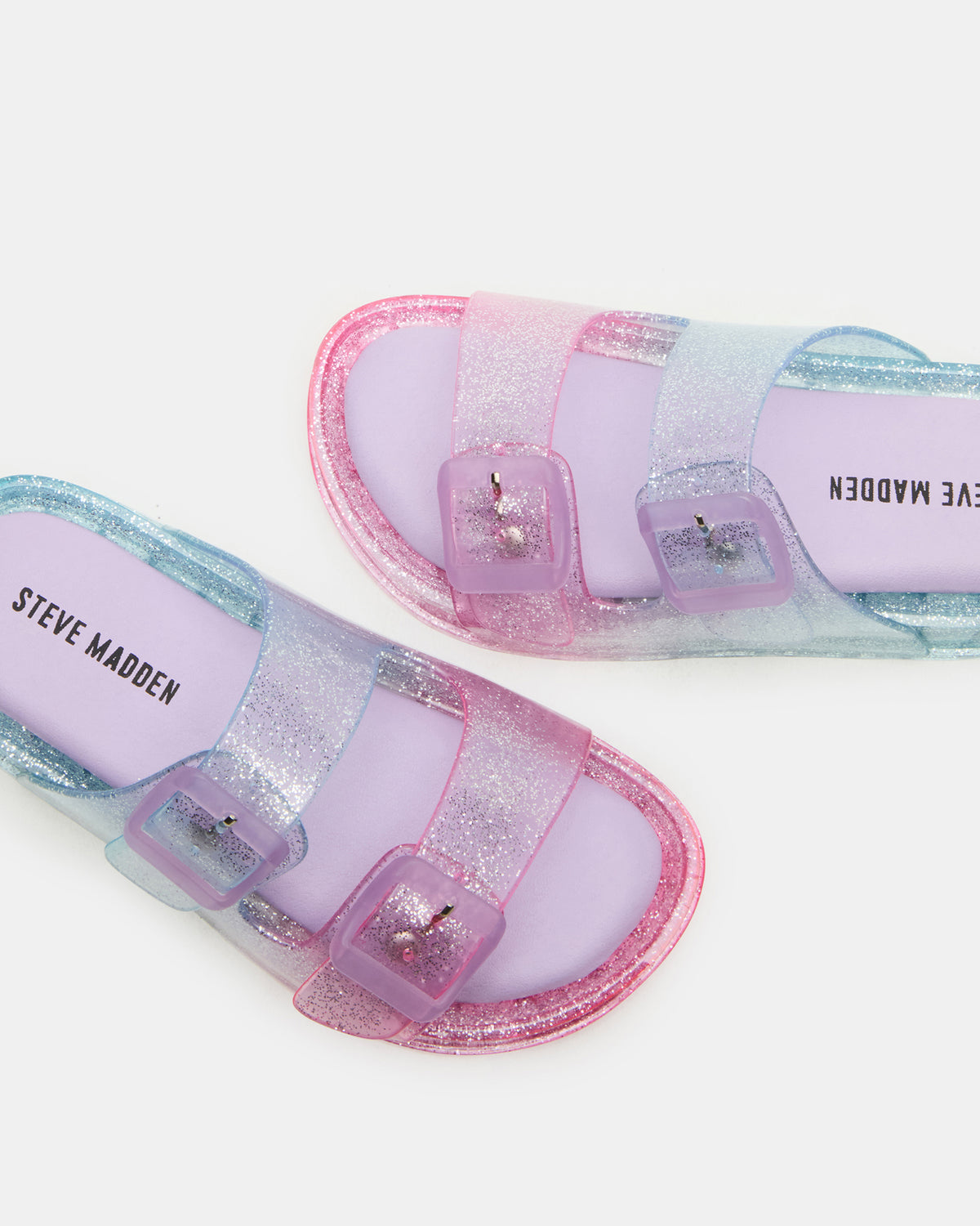 Kids' LOLLI Multi Girls' Flatform Slide Sandal | Steve Madden