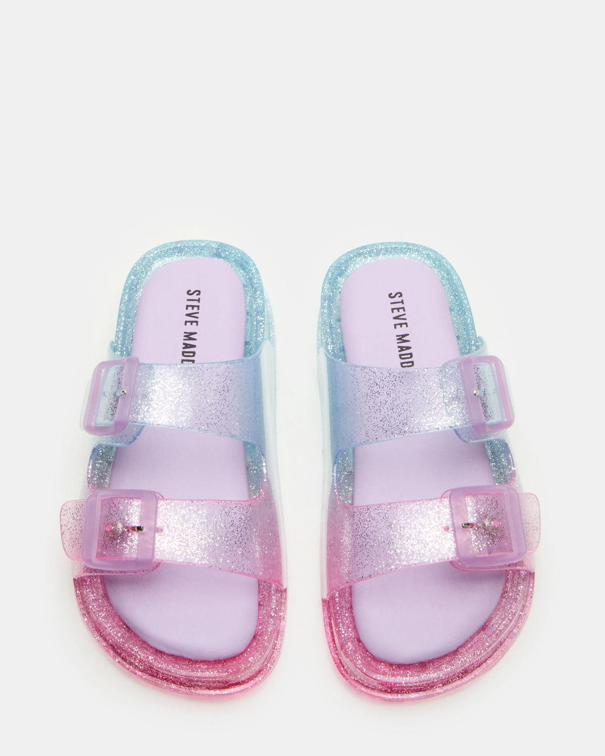 Kids' LOLLI Multi Girls' Flatform Slide Sandal | Steve Madden