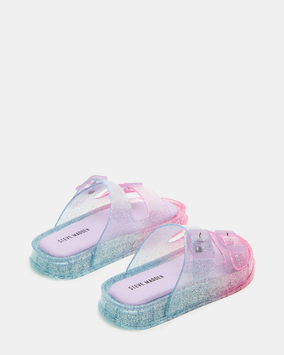 Kids' LOLLI Multi Girls' Flatform Slide Sandal | Steve Madden