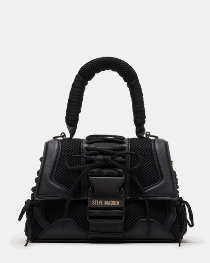 DIEGO Black Women's Handbag with Crossbody Strap | Steve Madden