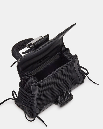 DIEGO Black Women's Handbag with Crossbody Strap | Steve Madden