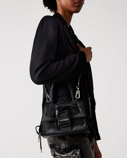 DIEGO Black Women's Handbag with Crossbody Strap | Steve Madden