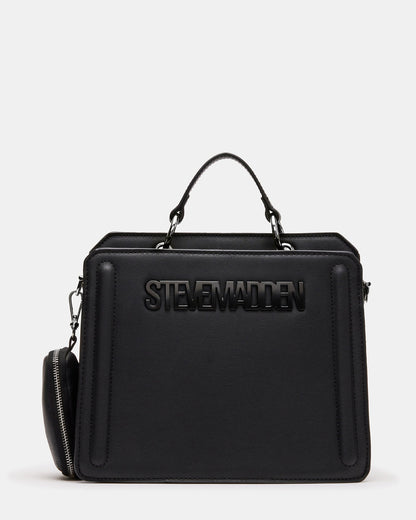 EVELYN Bag Black | Women's Top Handle Crossbody Bag | Steve Madden