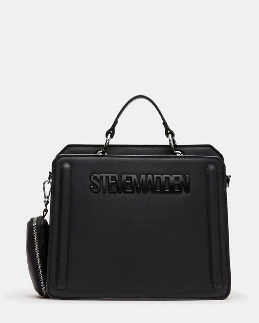EVELYN Bag Black | Women's Top Handle Crossbody Bag | Steve Madden