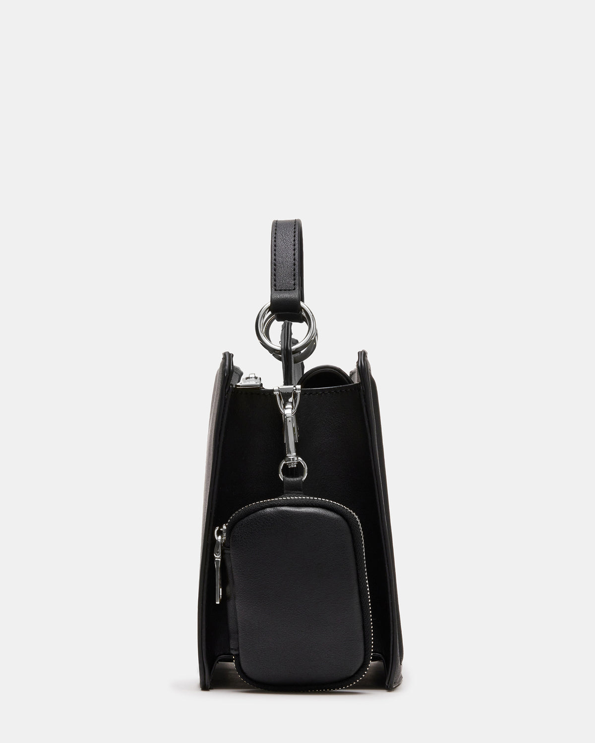EVELYN Bag Black | Women's Top Handle Crossbody Bag | Steve Madden