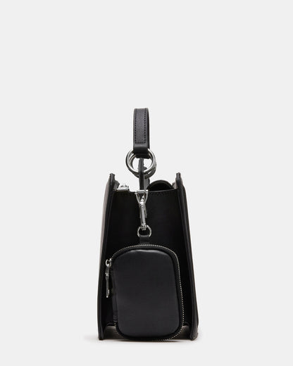 EVELYN Bag Black | Women's Top Handle Crossbody Bag | Steve Madden